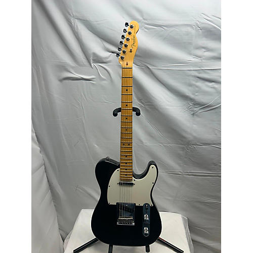 Fender 1999 American Standard Telecaster Solid Body Electric Guitar Black and White
