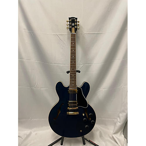 Gibson 1999 E335 BLUES FEST Hollow Body Electric Guitar Blue