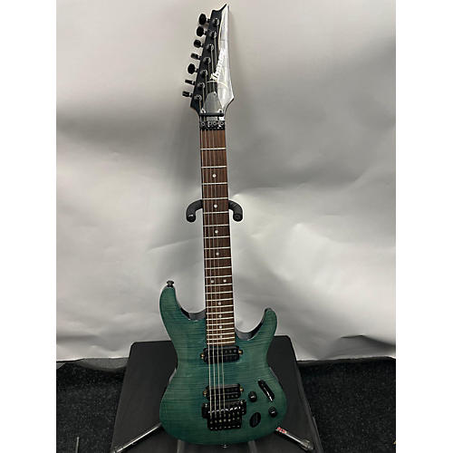 Ibanez 1999 S7420FM Solid Body Electric Guitar Green