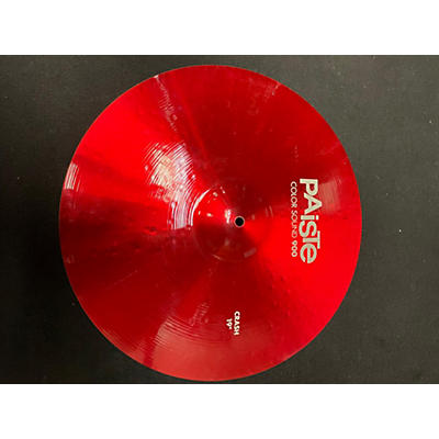 Paiste 19in 2000 Series Colorsound Crash Cymbal