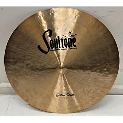 Soultone 19in Custom Series Flat Ride Cymbal