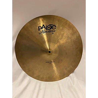 Paiste 19in Masters Dark Crash Cymbal