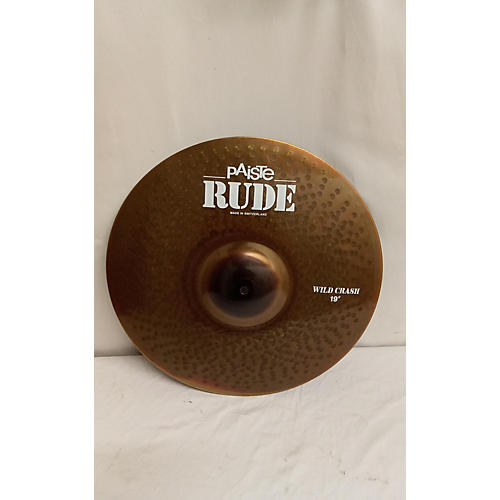 Paiste 19in Rude Wild Crash Cymbal 39