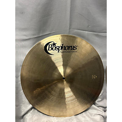 Bosphorus Cymbals 19in Traditional Series Medium Thin Crash Cymbal
