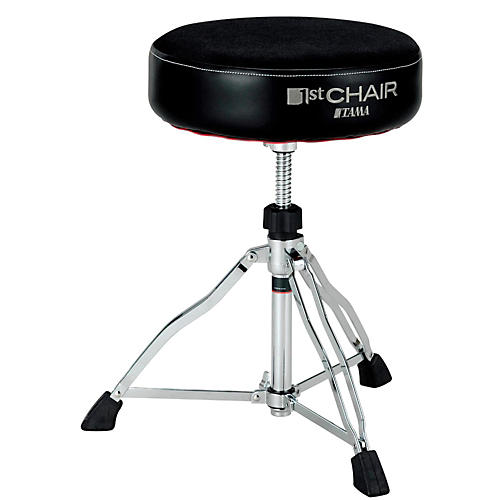 TAMA 1st Chair Round Rider Drum Throne Cloth top Black