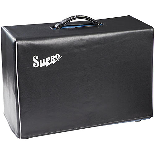 1x12 and 2x10 Black Vinyl Amp Cover with Logo