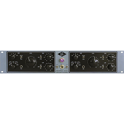 2-610 Silverface Dual Channel Mic Pre