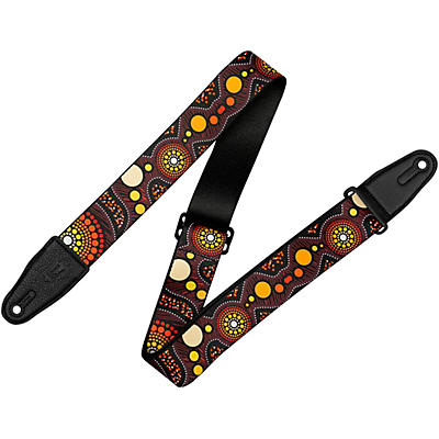 Levy's 2" Down Under Series Polyester Guitar Strap