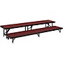 National Public Seating 2 Level Straight Standing Choral Riser (18