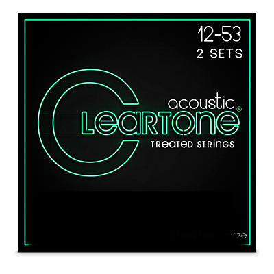 Cleartone 2 Pack Phosphor Bronze Acoustic Guitar Strings