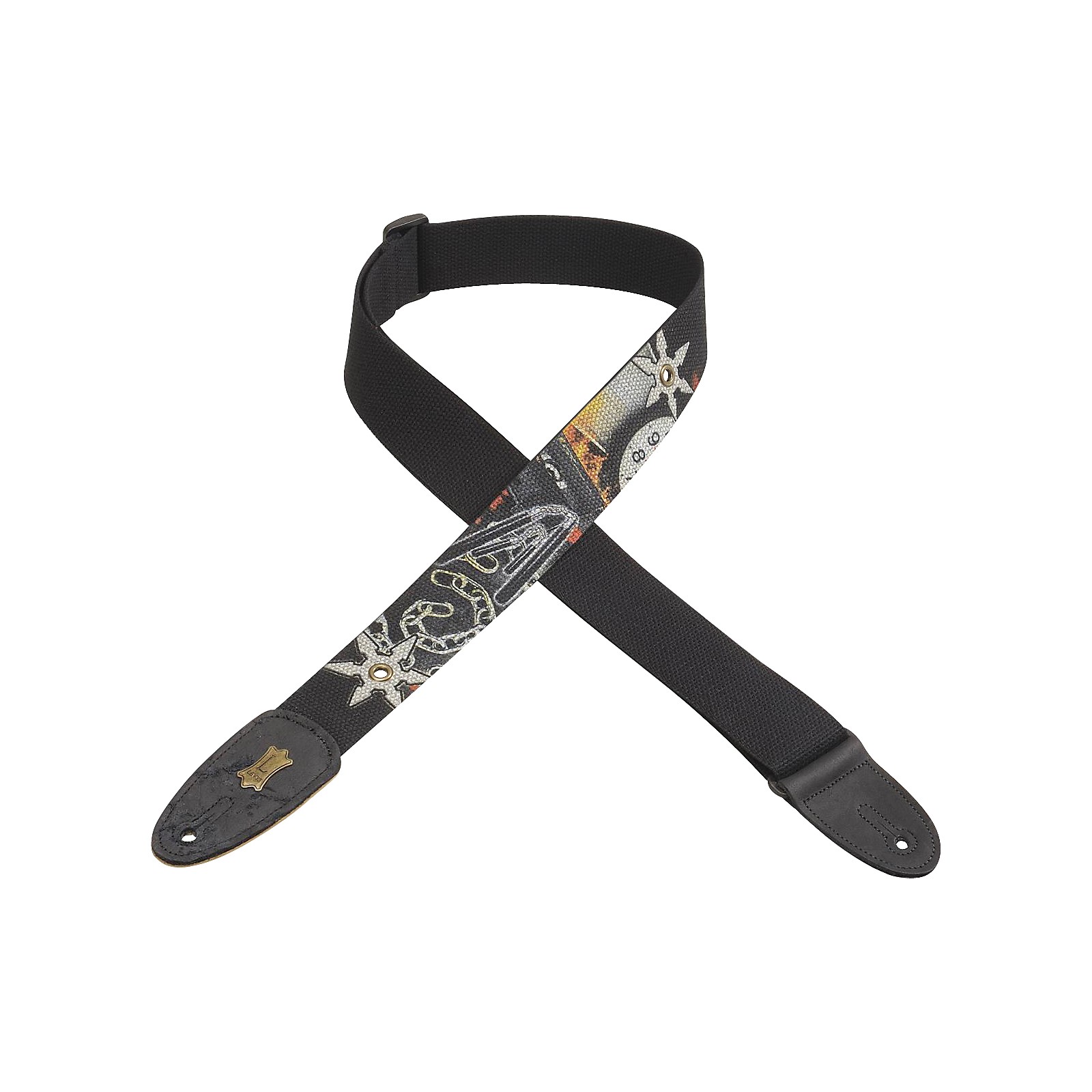 Levy's 2" Printed Cotton Strap with Brass Eyelets Musician's Friend