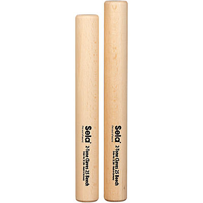 Sela 2-Tone Claves 25 Beech