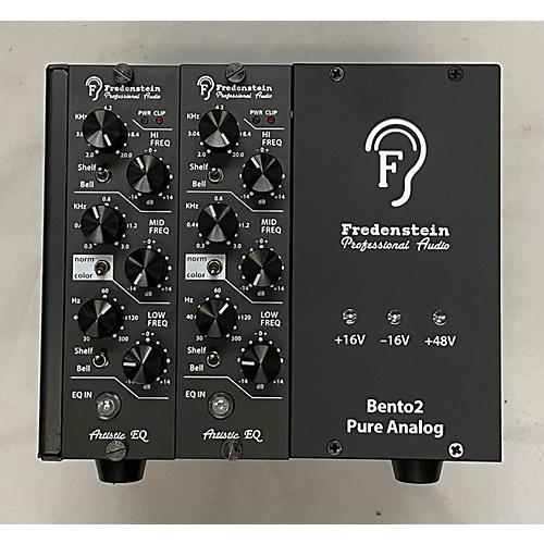 Fredenstein Professional Audio 2-channel Artistic EQ Equalizer