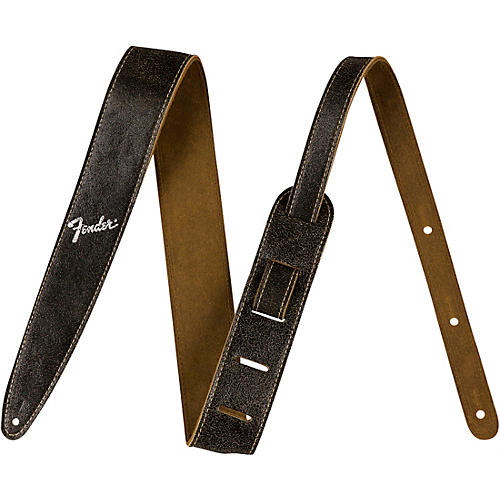 2 in. Distressed Leather Straps