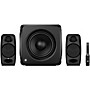 IK Multimedia 2.1 iLoud Micro Monitor Studio Monitor Bundle - Black