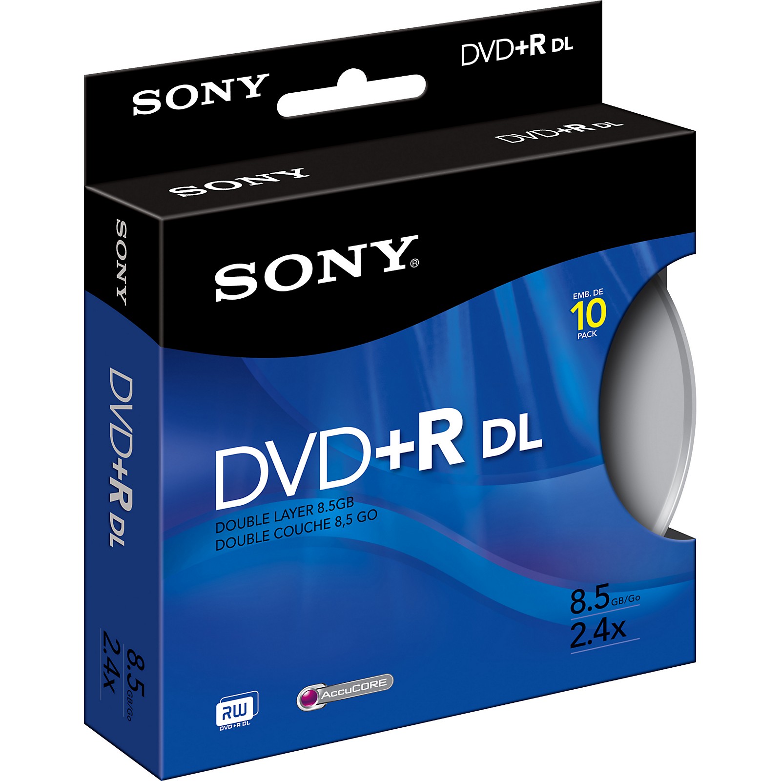 Dvd double layer. DVD Sony 2005.