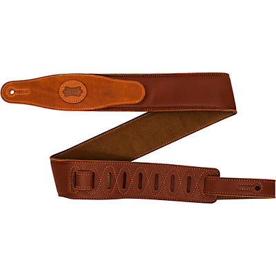 Levy's 2.5" Padded Garment Leather Guitar Strap