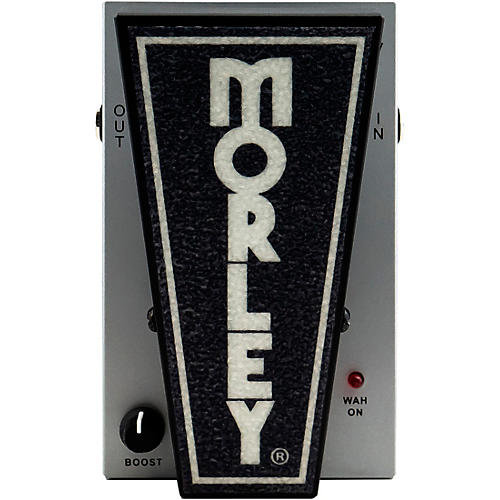 Morley 20/20 Lead Wah Boost Effects Pedal Condition 1 - Mint Black and Grey