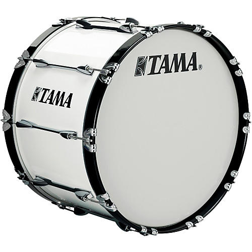 Tama Marching 20 x 14 in. Starlight Marching Bass Drum Condition 1 - Mint Sugar White
