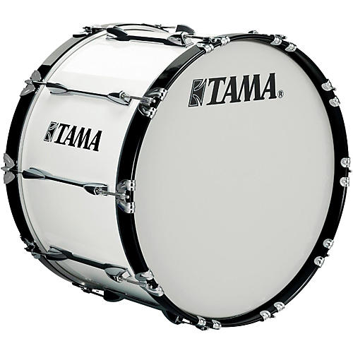 Tama Marching 20 x 14 in. Starlight Marching Bass Drum with Carrier Sugar White