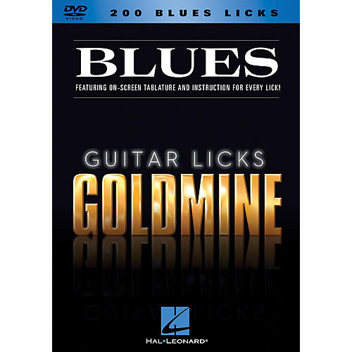 Hal Leonard 200 Blues Licks - Guitar Licks Goldmine DVD Series