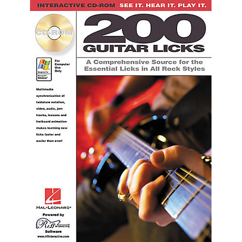 200 Guitar Licks (CD-ROM)