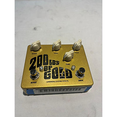 Lovepedal 200 Lbs Of Gold Effect Pedal