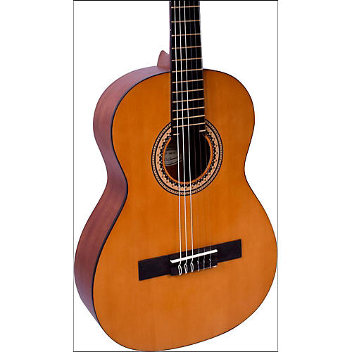 Valencia 200 Series 3/4 Size Hybrid Classical Acoustic Guitar Natural