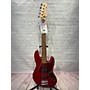 Used Fender 2000 Player Plus Jazz Bass V Electric Bass Guitar Candy Apple Red Metallic