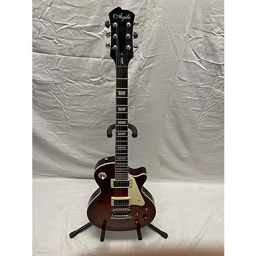 Agile 2000 Solid Body Electric Guitar ROOT BEER BURST