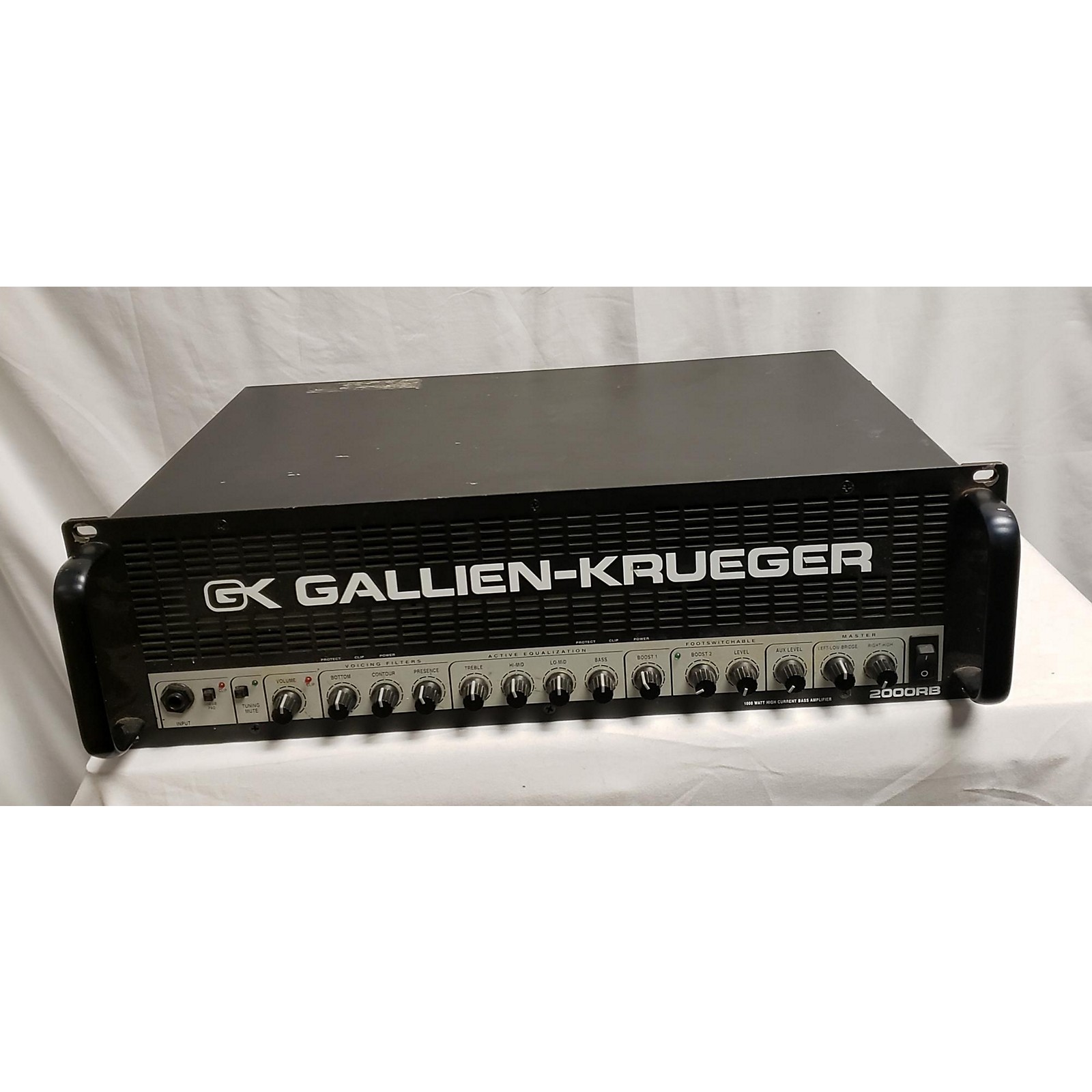 GallienKrueger 2000RB Bass Amp Head Musician