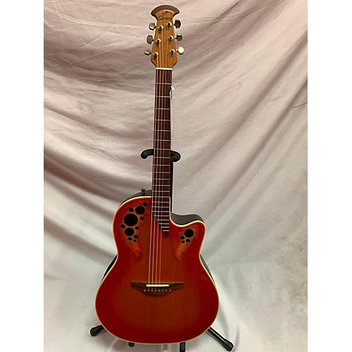 Ovation 2000s 2778AX-5 Standard Elite Acoustic Electric Guitar Mahogany