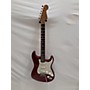 Used Fender 2000s Deluxe Stratocaster Solid Body Electric Guitar Red