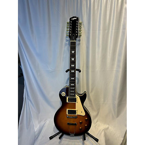 Epiphone 2000s Les Paul Classic 12 -string Solid Body Electric Guitar 2 Tone Sunburst