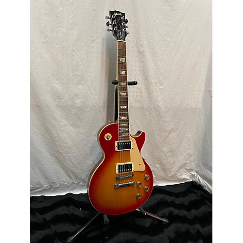 Gibson 2000s Les Paul Standard 1950S Neck Solid Body Electric Guitar Cherry Sunburst