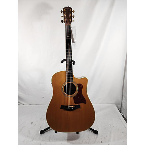 Taylor 2001 810CE Ltd Brazilian Acoustic Electric Guitar Antique Natural