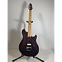 Used Peavey 2001 Custom Shop Wolfgang Special W/single Humbucker Routing Solid Body Electric Guitar Violet Purple Flame