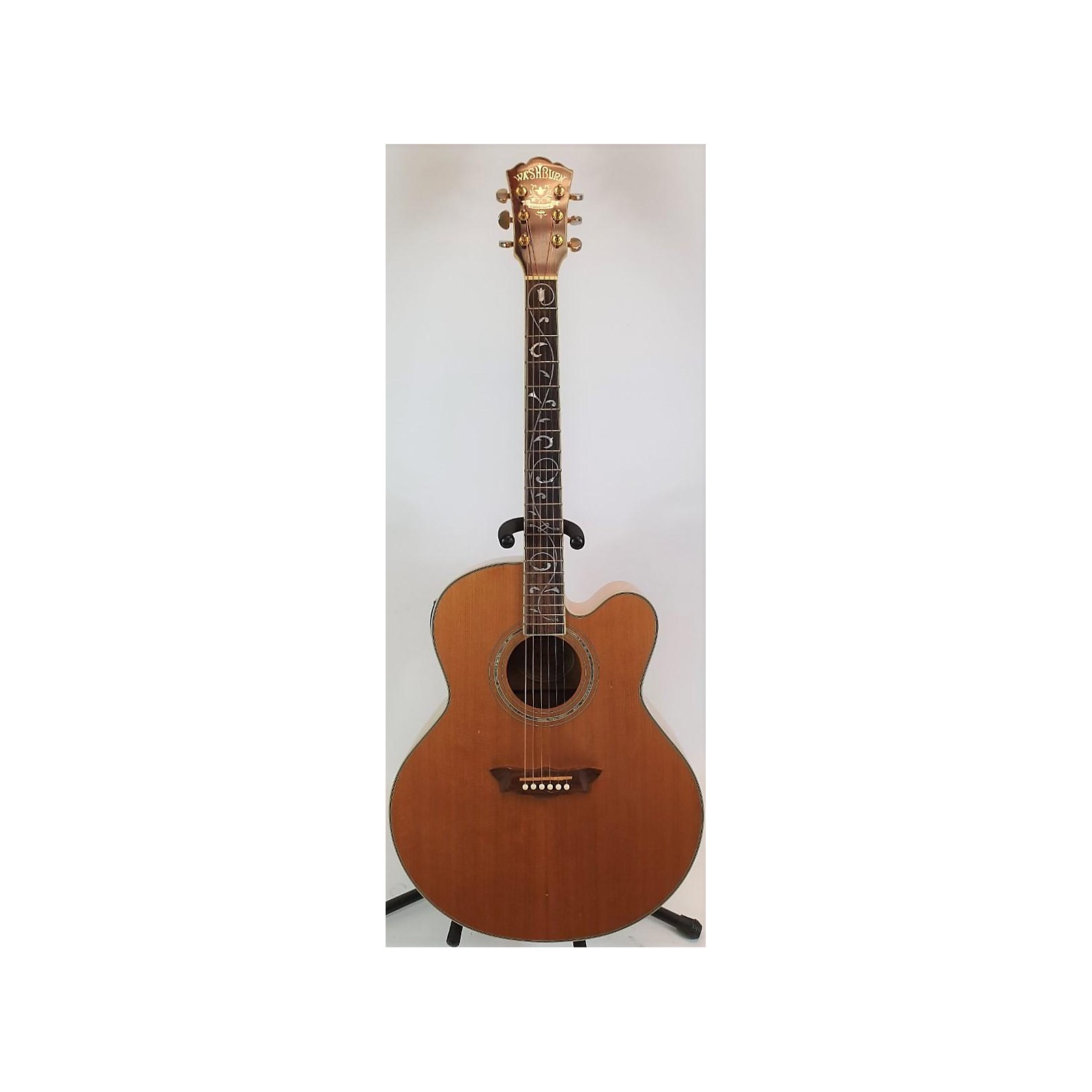 Used Washburn 2001 J28SCEDLM Cumberland Tree Of Life Acoustic Electric ...