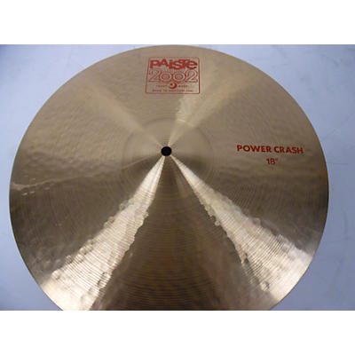 Paiste 2002 18in Power Crash Cymbal