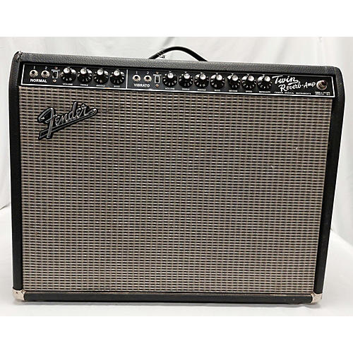 Fender 2002 1965 Reissue Twin Reverb 85W 2x12 Tube Guitar Combo Amp