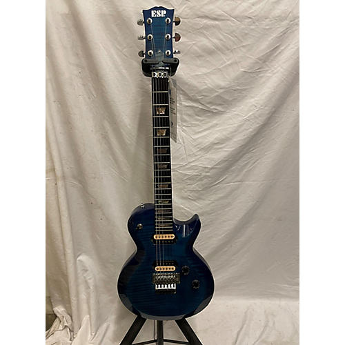 ESP 2002 Eclipse Tak Matsumoto Prototype (One Of Two) Solid Body Electric Guitar Tak Blue Burst over Flame Maple