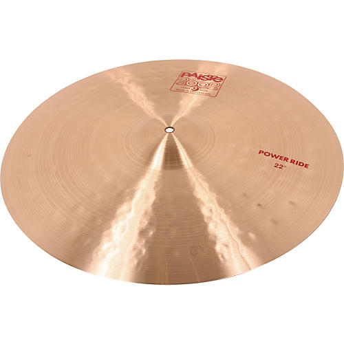 Paiste 2002 Power Ride Cymbal 22 in. | Musician's Friend