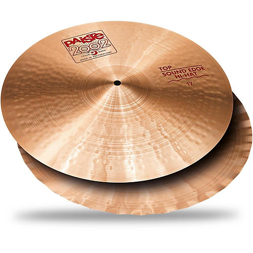 Paiste 2002 Sound Edge Hi-Hats 17 in. Pair