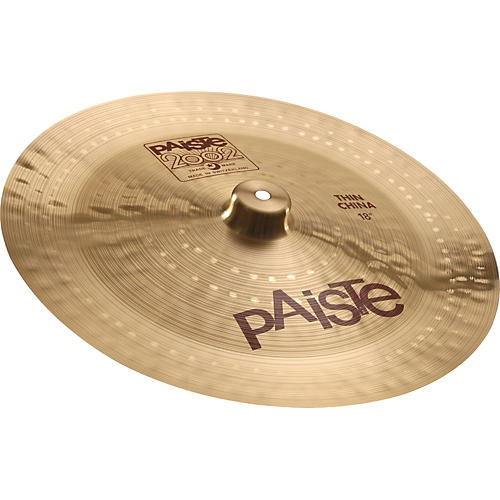 2002 Thin China Cymbal