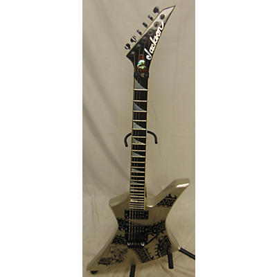 Jackson 2002 USA Select KE2 Silver Dragon Solid Body Electric Guitar
