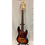 Used Fender 2006 Deluxe Active Jazz Bass V 5 String Electric Bass Guitar Brown Sunburst