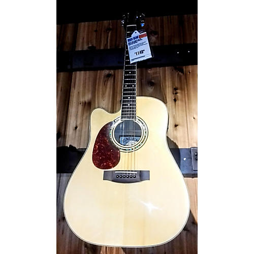 Zager 2006 ZAD-50 DCE/LH Acoustic Electric Guitar Natural