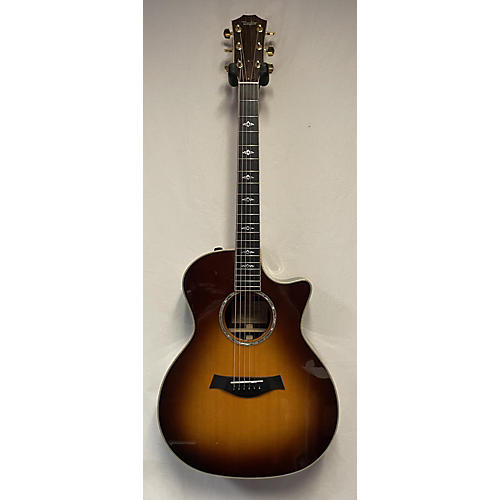 Taylor 2007 814CE Acoustic Electric Guitar Honeyburst