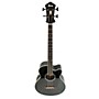 Used Ibanez 2007 AEB10BE Acoustic Bass Guitar Black