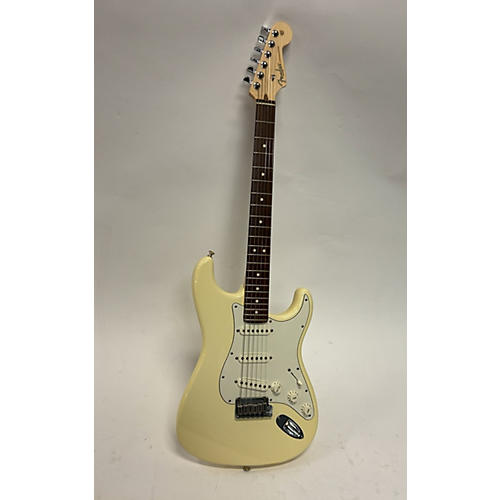 Fender 2007 American Standard Stratocaster Solid Body Electric Guitar Olympic White